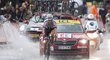 Tom Dumoulin, vítěz deštivé etapy cyklistické Tour de France
