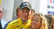 Lance Armstrong s Sheryl Crow na Tour de France v roce 2005