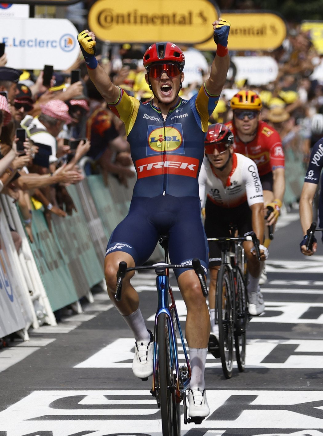 Mads Pedersen ovládl 8. etapu Tour de France