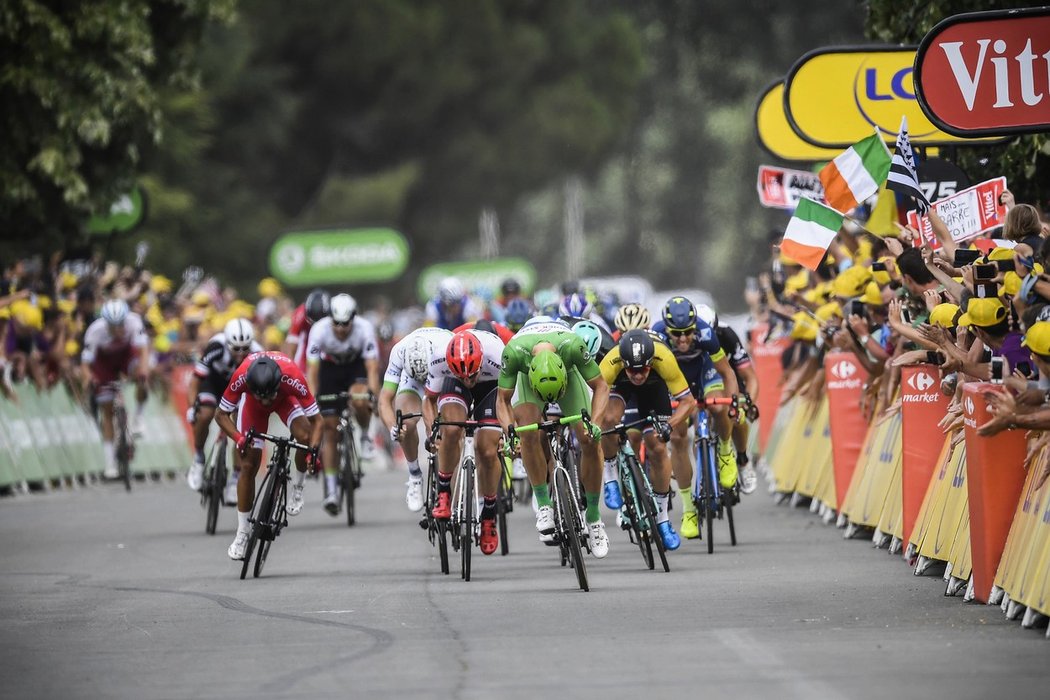 Závěrečný spurt 10. etapy Tour de France ovládl Kittel