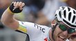 Britský cyklista Mark Cavendish se raduje z vítězství v páté etapě Tour de France