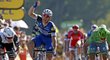 Naštvaný Marcel Kittel v závěru 14. etapy Tour de France