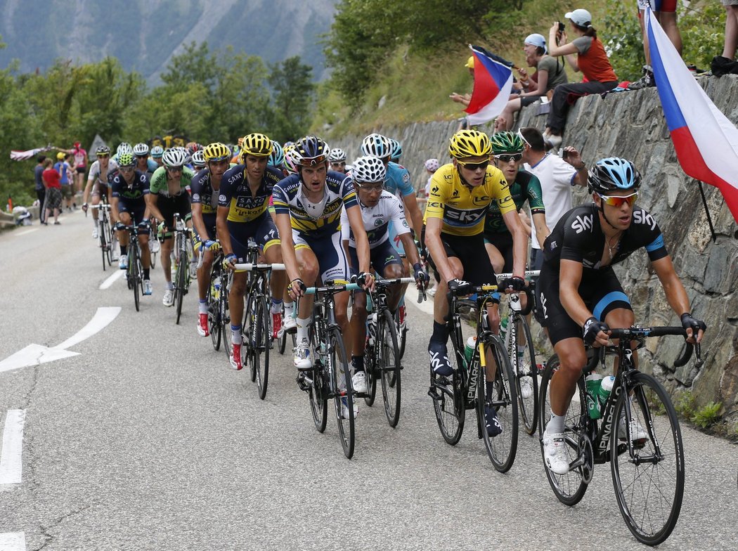 Tour de France ovládl Chris Froome
