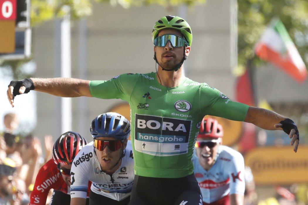 Peter Sagan ovládl pátou etapu Tour de France