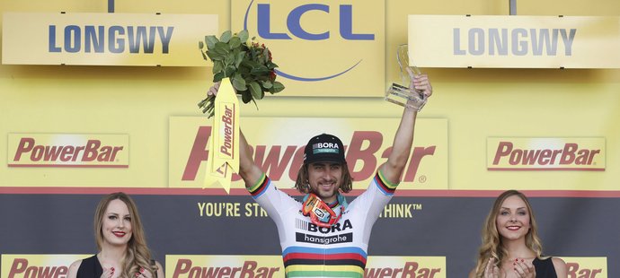 Peter Sagan se postavil na pódium už po třetí etapě