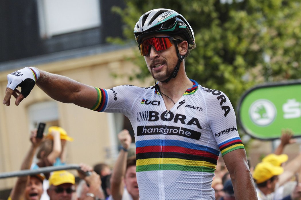 Peter Sagan ovládl třetí etapu Tour de France