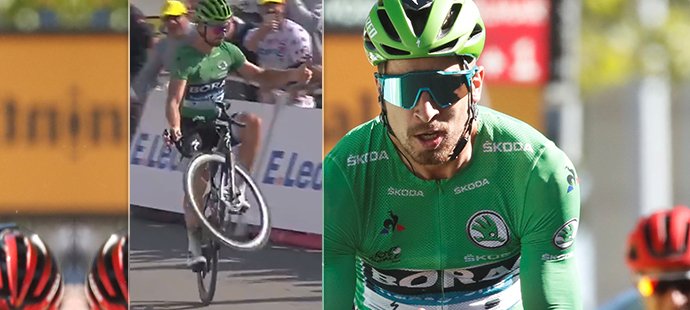 Peter Sagan se vytasil s další parádičkou.