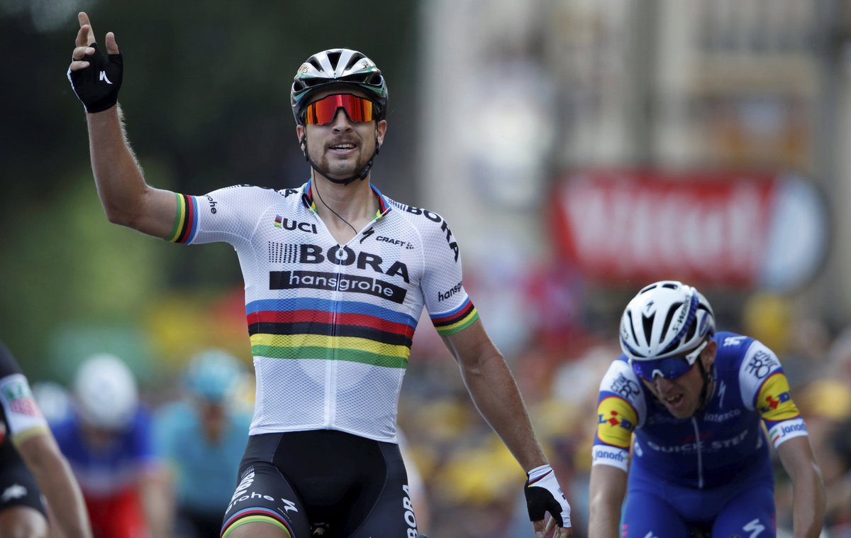 Peter Sagan ovládl třetí etapu Tour de France