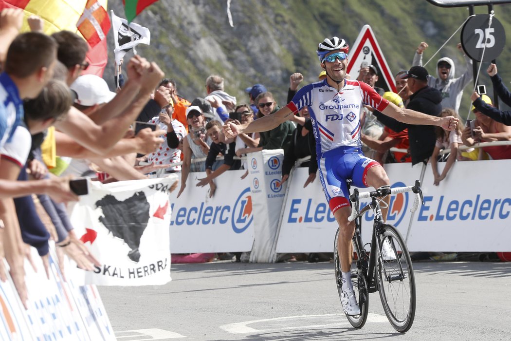 Thibaut Pinot kraloval v 14. etapě Tour de France