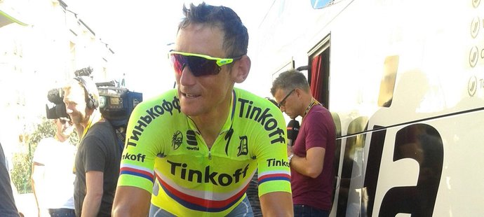 Roman Kreuziger při letošní Tour de France