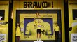 Tadej Pogačar zazářil při časovce na Tour de France a do Paříže dojede ve žlutém trikotu pro vedoucího závodníka