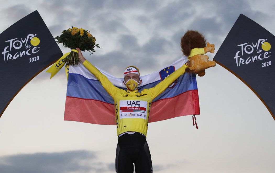 Slovinec Tadej Pogačar ovládl Tour de France