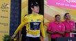 Geraint Thomas převzal žlutý trikot po vítězství v etapě Tour de France