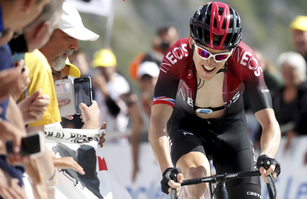 Loňský vítěz Tour de France Geraint Thomas ztratil na Tourmaletu cenné vteřiny