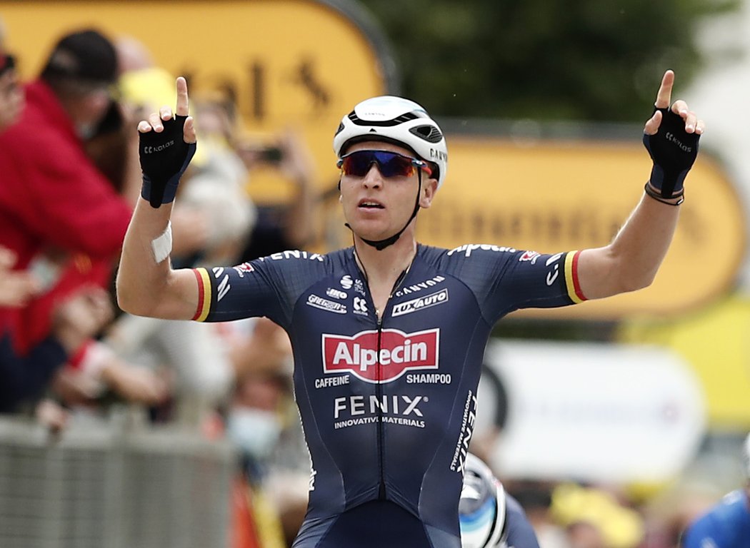 Tim Merlier vyhrál na Tour de France 3. etapu