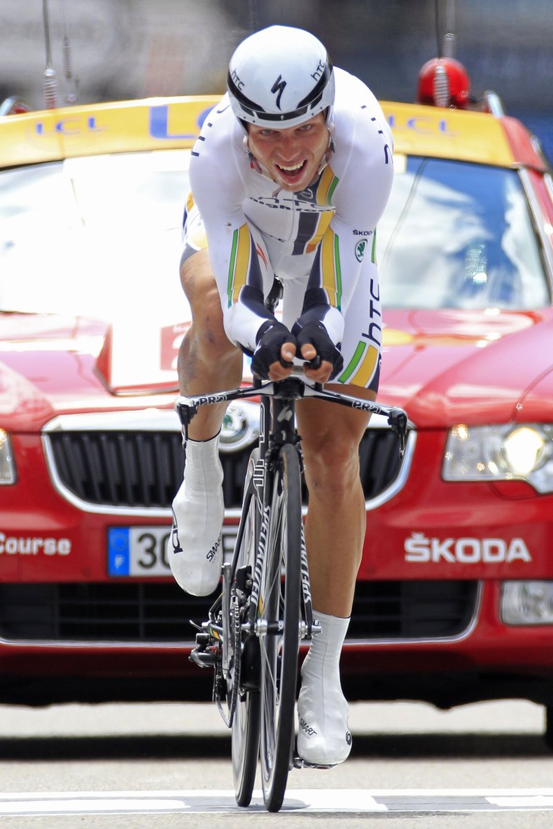 Německý jezdec Tony Martin, vítěz 20. etapy Tour de France