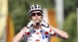 Warren Barguil slaví výhru ve 13. etapě Tour de France