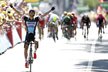 Český cyklista Zdeněk Štybar se raduje z triumfu v šesté etapě Tour de France