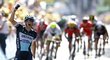 Je to tam! Zdeněk Štybar se raduje z etapového vítězství na Tour de France