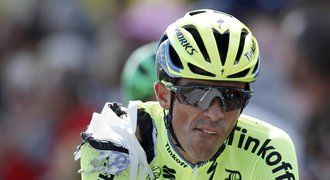 Start Tour: Cavendish poprvé do žlutého, Contador dojel sedřený