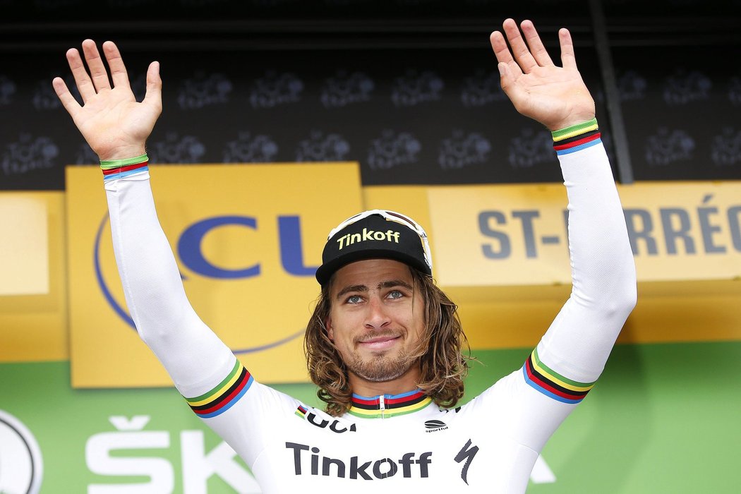 Peter Sagan předvádí na Tour skvělé výkony