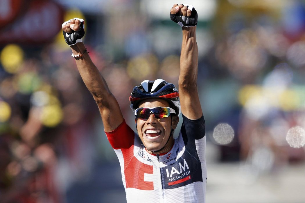 Nedělní 15. etapu cyklistické Tour de France, která vedla z Bourg-en-Bresse do Culozu a měřila 160 kilometrů, vyhrál Kolumbijec Jarlinson Pantano.