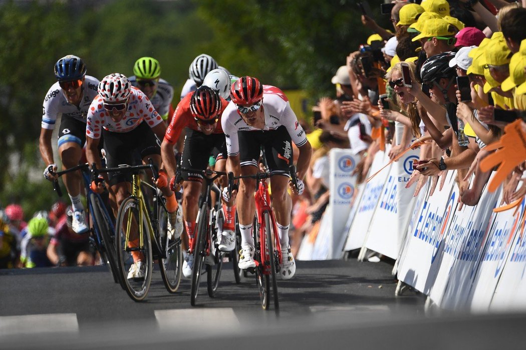 Závěrečný spurt na Tour de France