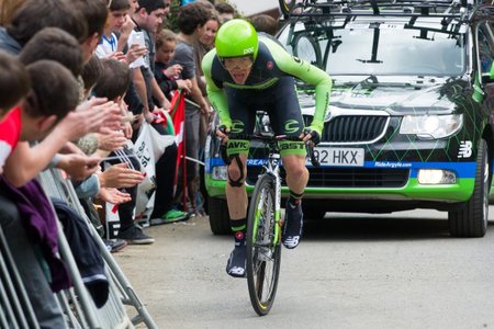 Andrew Talansky ze stáje Cannondale-Garmin