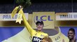 Lídr cyklistického Tour de France Chris Froome