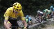 Britský cyklista Chris Froome, lídr závodu Tour de France