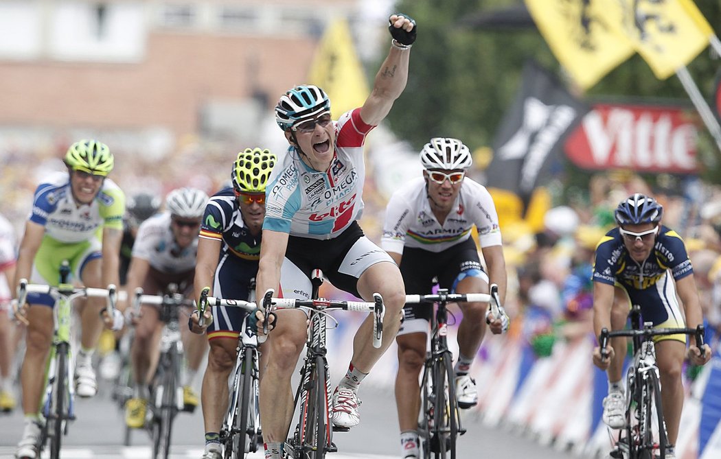 Německý cyklista Greipel poprvé v životě vyhrál etapu na Tour de France