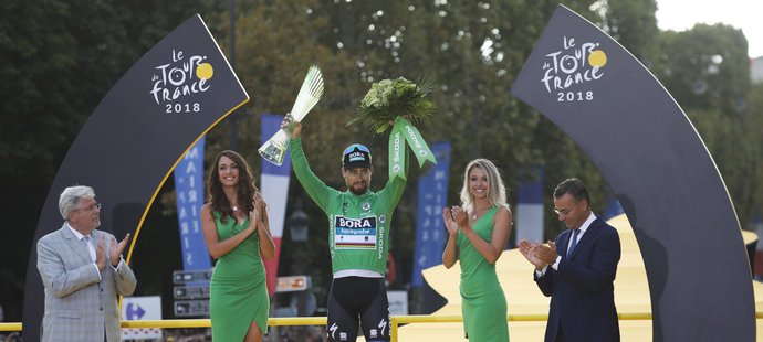 Zelený trikot a jeho majitel Peter Sagan