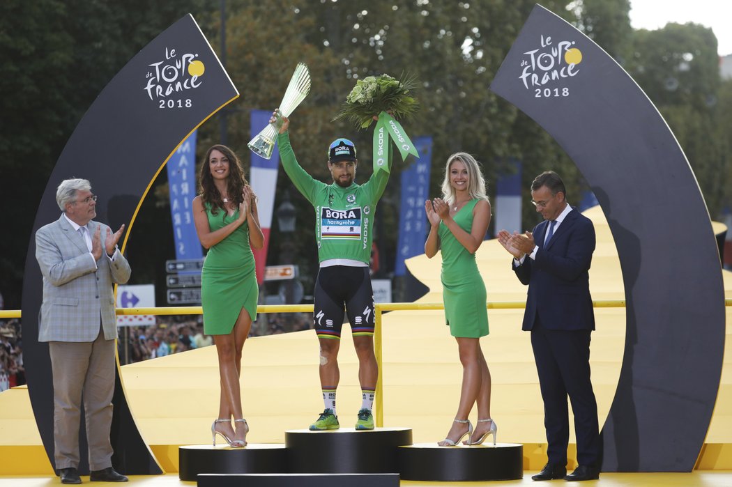 Zelený trikot a jeho majitel Peter Sagan