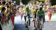 Na Tour de France byl k vidění úžasný finiš, do kterého se pustili Peter Sagan a Chris Froome