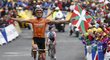 První horskou etapu v Pyrenejích vyhrál Španěl Sánchez