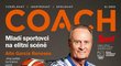 Srpnové vydání magazínu COACH s hlavním tématem náročných cest mladých sportovců mezi elitou