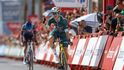Belgický cyklista Wout van Aert porazil ve spurtu uprchlíků Francouze Valentina Paret-Peintreho a vyhrál 13. etapu Vuelty