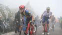 Náročné stoupání na Angliru během Vuelty 2023