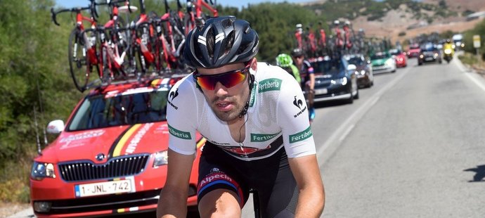 Nizozemský cyklista Tom Dumoulin je novým lídrem Vuelty.