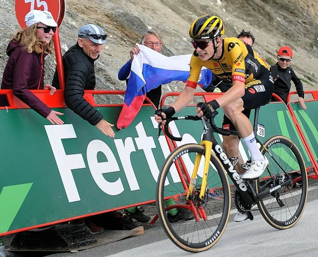 Jonas Vingegaard ovládnul 16. etapu Vuelty Jonas Vingegaard ovládnul 16. etapu Vuelty