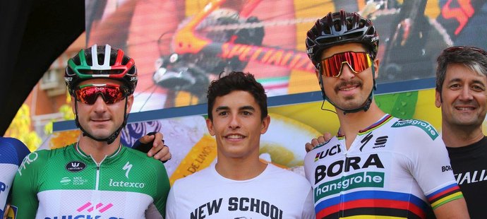 Petr Sagan s novou image po osmnácté etapě Vuelty