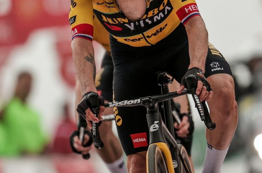 Primož Roglič na Vueltě