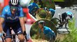 Španělský cyklista Alejandro Valverde z Movistaru při etapě na Vueltě ošklivě upadl a musel odstoupit