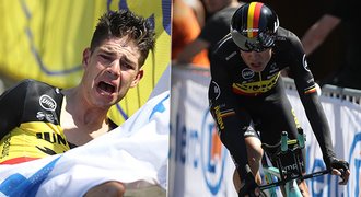 Díra v noze a věčné čekání na doktory. Van Aert po peklu vyhlíží comeback