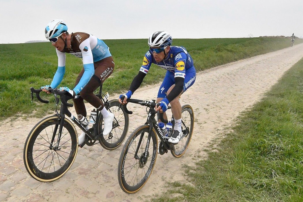 Zdeněk Štybar skončil na Paříž-Roubaix v první desítce.