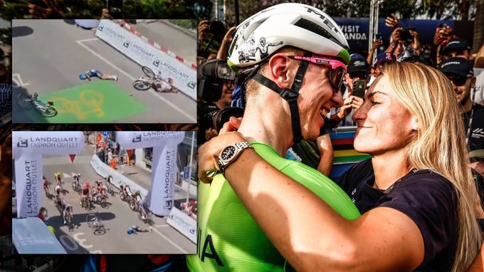 Děsivá nehoda, bezvládné tělo... Pogačarova přítelkyně Žigartová ve velké rychlosti upadla Děsivá nehoda, bezvládné tělo... Pogačarova přítelkyně Žigartová ve velké rychlosti upadla