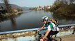 Cyklotrasa Karlštejnsko - most přes Berounku