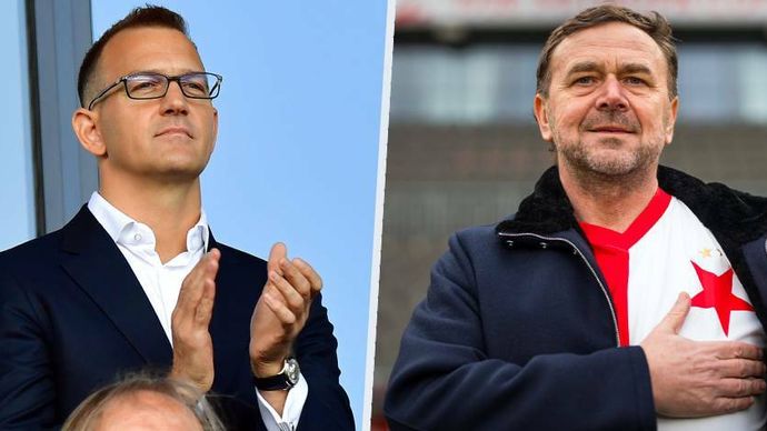 Křetínského Sparta a Tykačova Slavia dnes změří síly v rámci MOL Cupu