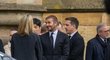 David Beckham se objevil na pohřbu Cathy, ženy legendárního kouče Sira Alexe Fergusona