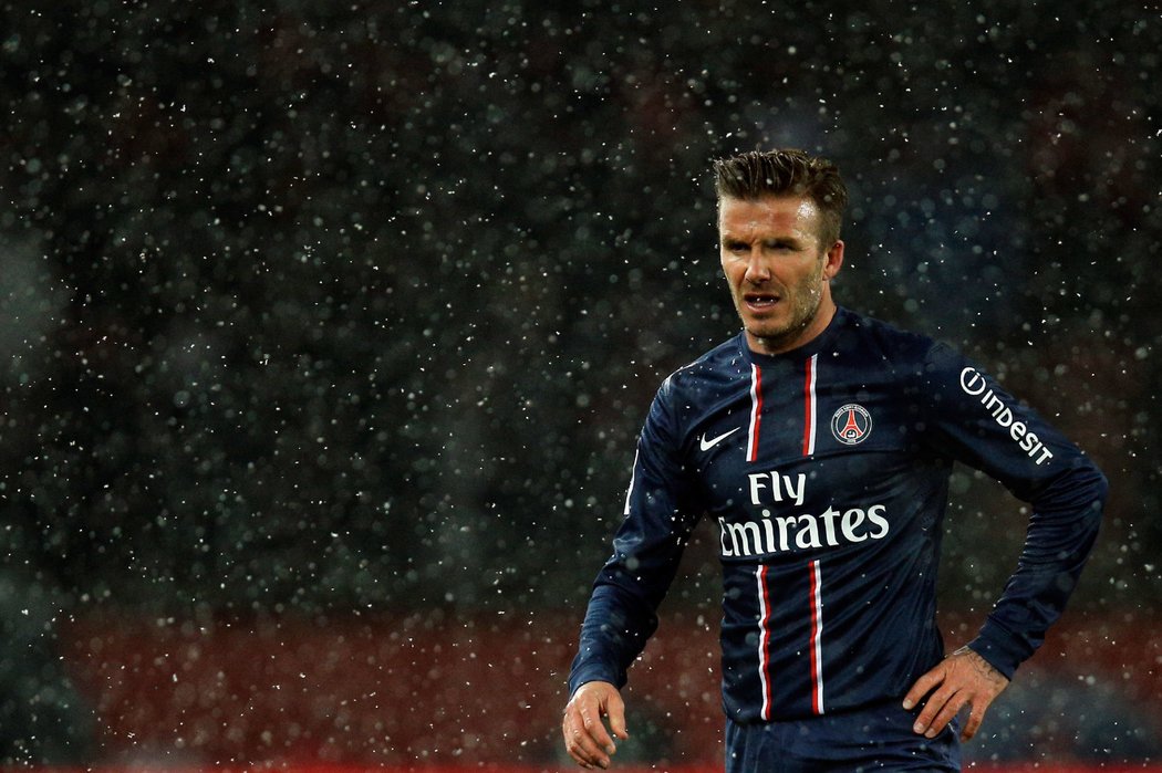 Beckham zakončil kariéru v PSG (2013), byl uveden do síně slávy klubu i přesto, že za něj odehrál jen 14 utkání